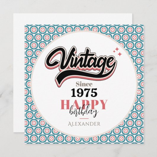 ヴィンテージ- 1975 (正面/裏面)