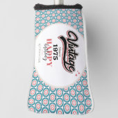 ヴィンテージ- 1975 ゴルフヘッドカバー (回転90)