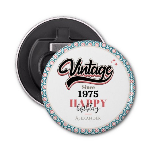 ヴィンテージ- 1975 栓抜き (正面)