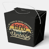 ヴィンテージ 1976年 50歳 50歳の誕生日 フェイバーボックス (裏面)