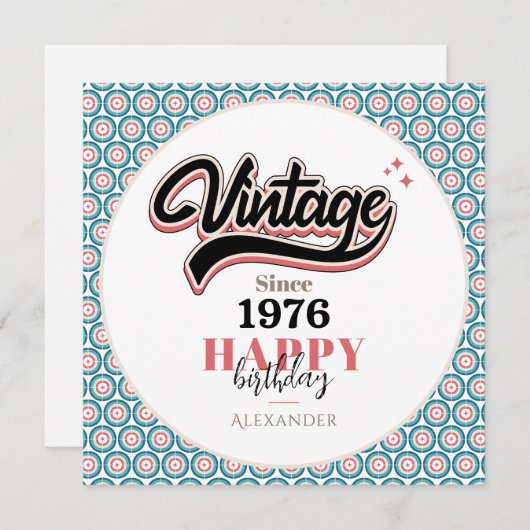 ヴィンテージ- 1976 (正面/裏面)