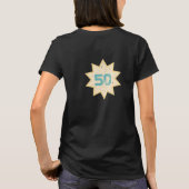ヴィンテージ 1976 カスタム 誕生年 & 年齢 Tシャツ (裏面)