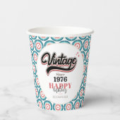 ヴィンテージ- 1976 紙コップ (裏面)