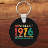 ヴィンテージ 1976 50歳の誕生日 キーホルダー (正面)