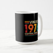 ヴィンテージ 1976 50歳の誕生日 コーヒーマグカップ (正面右)