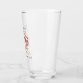 ヴィンテージ 1976 50歳の誕生日 レトロ ビール  タンブラーグラス (左)