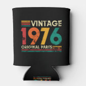 ヴィンテージ 1976 50歳の誕生日 缶クーラー (裏面)