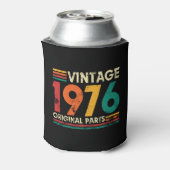 ヴィンテージ 1976 50歳の誕生日 缶クーラー (缶裏面)