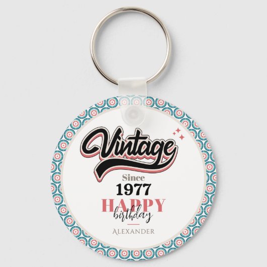 ヴィンテージ- 1977 キーホルダー (正面)