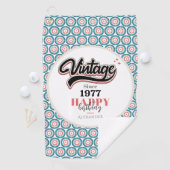 ヴィンテージ- 1977 ゴルフタオル (インサイチュ)