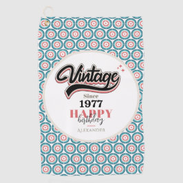 ヴィンテージ- 1977 ゴルフタオル