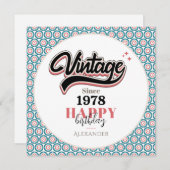 ヴィンテージ- 1978 (正面/裏面)