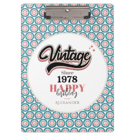 ヴィンテージ- 1978 クリップボード