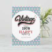 ヴィンテージ- 1978 シーズンカード (スタンド正面)