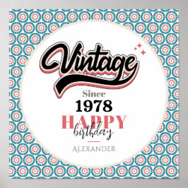 ヴィンテージ- 1978 ポスター