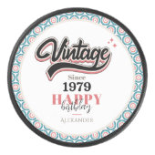 ヴィンテージ- 1979 アイスホッケーパック (正面)