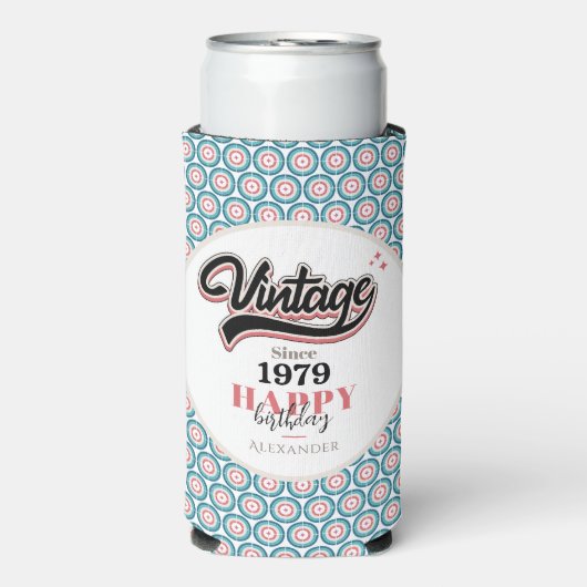 ヴィンテージ- 1979 スリム缶クーラー (Seltzer正面)