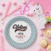 ヴィンテージ- 1979 ペーパープレート (パーティー)