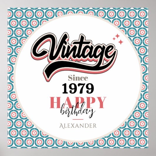 ヴィンテージ- 1979 ポスター (正面)