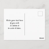 ヴィンテージ- 1979 ポストカード (裏面)