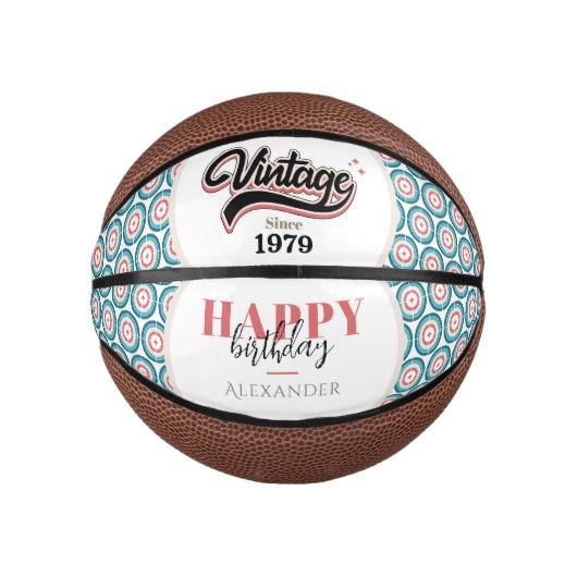 ヴィンテージ- 1979 ミニバスケットボール (正面)