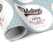 ヴィンテージ- 1979 ラッピングペーパー (ロールコーナー)