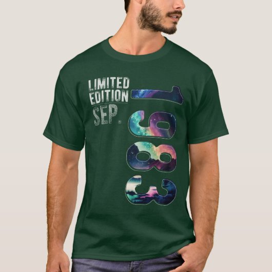 ヴィンテージ 1983年9月 誕生日 ポーラライト 少女 Tシャツ (正面)