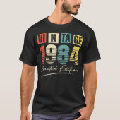 ヴィンテージ 1984 限定版 誕生日 Tシャツ (正面)