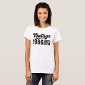 ヴィンテージ 1986 限定版 Tシャツ (正面フル)