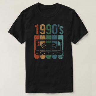ヴィンテージ 1990年代 レトロ カセットテープ ミュージック グラフィックTシャツ Tシャツ
