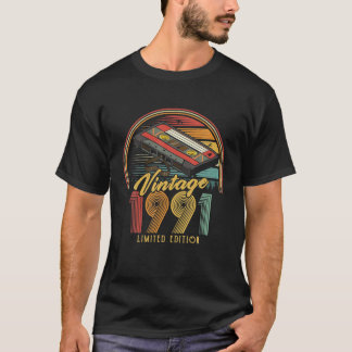 ヴィンテージ 1991 レトロ カセット 1991 35歳の誕生日 35 Tシャツ