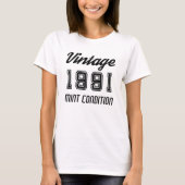 ヴィンテージ 1991 年 未使用に近い バースデー 記念日 Tシャツ (正面)