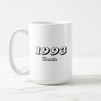 ヴィンテージ 1993 クラシック レトロ デザイン コーヒーマグカップ