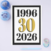 ヴィンテージ 1996年 マイルストーン 30歳の誕生日   チラシ (シングル)