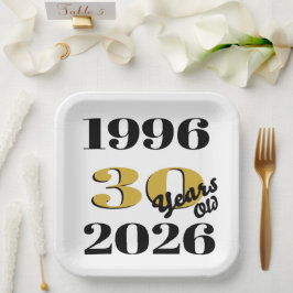 ヴィンテージ 1996年 30歳の誕生日 ペーパープレート