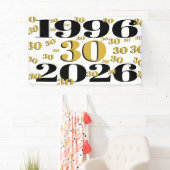 ヴィンテージ 1996年 30歳の誕生日   横断幕 (インサイチュ)