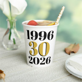ヴィンテージ 1996年 30歳の誕生日 紙コップ
