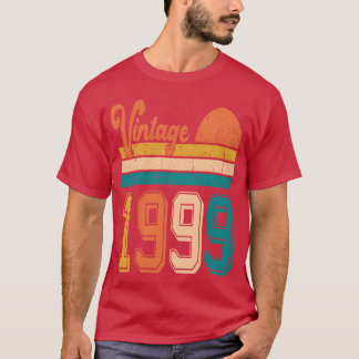 ヴィンテージ 1999 バースデーギフト レトロ Tシャツ