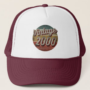 ヴィンテージ 2000 メンズ レディース 誕生日 プレゼント トラッカー ハット