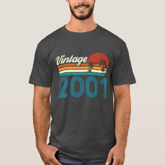 ヴィンテージ 2001 ヴィンテージ 誕生日 リトロ ヴィンテージ ギフト Tシャツ