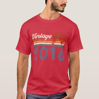 ヴィンテージ 2016 お誕生日おめでとう レトロ ヴィンテージ 面白い Tシャツ