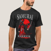 ヴィンテージ 2026 侍 日本の武士の伝説 Tシャツ (正面)