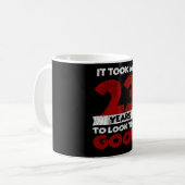 ヴィンテージ 23歳 楽しい23歳の誕生日プレゼント コーヒーマグカップ (正面左)
