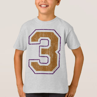 ヴィンテージ#3 (金ゴールド及び青) Tシャツ