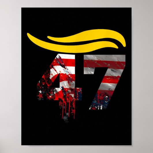 ヴィンテージ 47 トランプ ヘア 2 ポスター (正面)