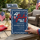 ヴィンテージ 4th of July バーベキュー 2026 USA 250周年記念 招待状