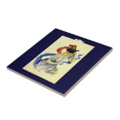 ヴィンテージ 4th of July 愛国的なマスカレードパーティ タイル (側面)