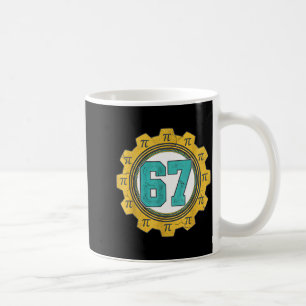 ヴィンテージ 6 7 ナンバー 67 日 理科 数学教師 コーヒーマグカップ