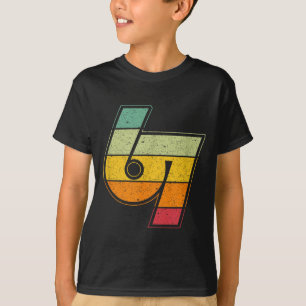 ヴィンテージ 6 7 ミーム シックス セブン ナマステ 楽しいハロウィン Tシャツ