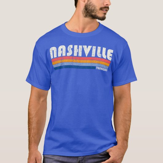 ヴィンテージ 70年代 80年代 スタイル ナッシュビル ガール Tシャツ (正面)